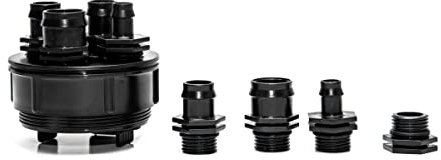 seliger 3-Wege-Wasserventil für eine Pumpe und DREI Wasserspiele für Anschlüsse 1/2'' 3/4'' 1''