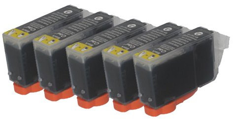 5 Druckerpatronen Tinte für Canon i550 i560 i850 Pixma IP3000 IP4000 Multipass C 100 ersetzen BCI-3