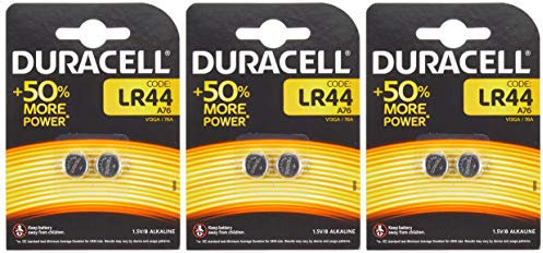 Duracell LR44 batteria non-ricaricabile 3 confezioni da 2 batterie