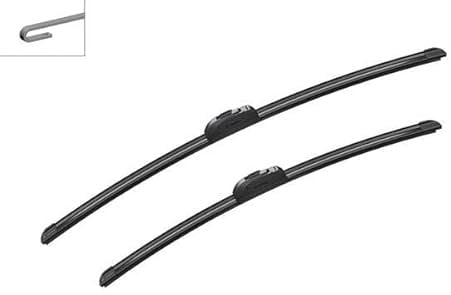 Nachrüstset Wischerblätter Scheibenwischer BOSCH AeroTwin AR655S A655S