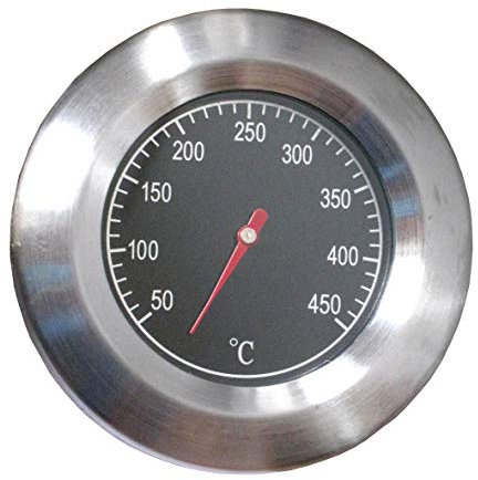 Dr. Richter Grillthermometer mit Rosette - Thermometer - 50 bis 450 °C - Grill