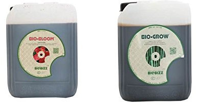 BioBizz Bio Bloom 5 litre & BIOBIZZ Bio Grow 5 litre