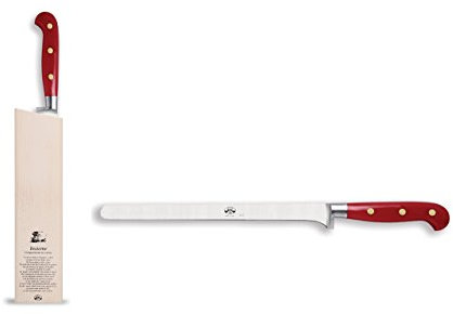 Coltellerie Berti - Insieme - Coltello da prosciutto - Ceppo magnetico + coltello cucina forgiato (brevettato)