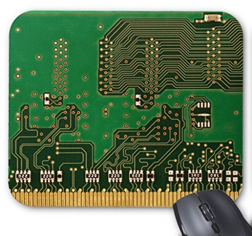 Ouliyou Universal Computer Gaming Anti-Slip Mouse Pad Circuit Board Mouse Mat Mouse Pad