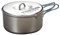 EVERNEW Olla Antiadherente de Titanio, 0,9 litros, Negro (696911)