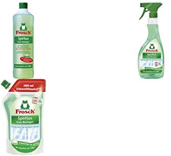 Frog alcohol glass cleaner spray bottle 500 ml