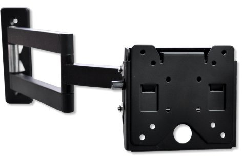 DMP LCD 2703 TV-Wandhalterung (33-76 cm (13-30 Zoll), Wandabstand: 45 cm, VESA 200x200, max. 23kg, neigbar) schwarz | VESA 200x200, max. 23kg, neigbar) schwarz