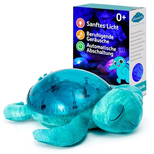 Cloud B 7423 PR Nachtlicht Tranquil Turtle blau