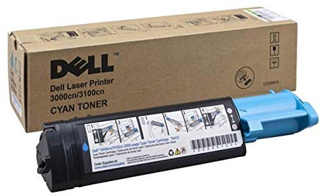 Dell No. T6412 Laser Toner Cartridge Page Life 2000pp Cyan Ref 593-10064