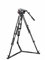 Manfrotto 509 Pro Fluid-Video-Neiger für DSLR, Spiegellose Kamera, Videokamera, mit Carbonfaser-Doppelkamerastativbeinen, Professionelle Fotografie, Content-Erstellung, Vlogging - Tragkraft 13,5 kg
