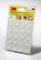 Bumpon 3M SJ5344 - Cuscinetti Elastici per mobili, a Forma cilindrica, Larghezza: 19,0 mm, Altezza: 4,0 mm, Trasparenti, Confezione da 16
