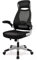 IntimaTe WM Heart Office Chair Ergonomic with 90° Flip-up Armrest, Fabric High Back Desk Chair for Home, Swivel Mesh Chair with Lumbar Support Adjustable Height and Headrest,Black