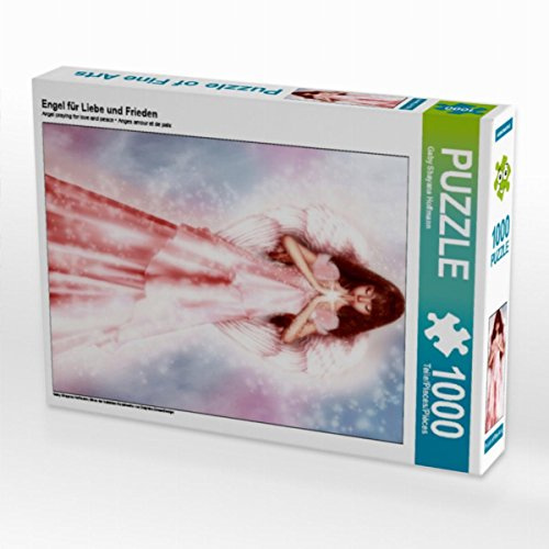 CALVENDO Puzzle Engel für Liebe und Frieden | 1000 Teile Lege-Größe 48 x 64 cm Foto-Puzzle für glückliche Stunden