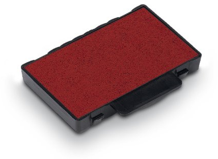 Trodat 6-53DB Ersatzkissen Swop Pad, Inh.2, rot | 2 Stück, wischfest, kein Verblassen - lichtecht, Abdruck rasch trocknend, dokumentenecht