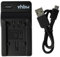 vhbw Chargeur USB de Batterie Compatible avec Panasonic HC-V130, HC-V160, HC-V270, HC-V520 Batterie Appareil Photo Digital, DSLR, Action cam