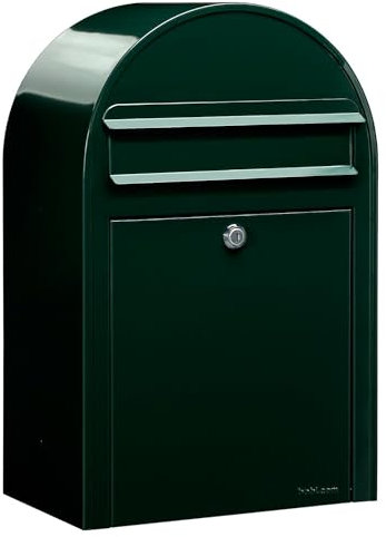 Bobi Classic Briefkasten COL 6064 schwarzgrün Wandbriefkasten