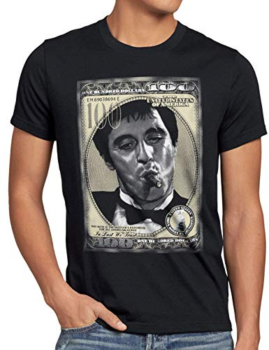 style3 Drug Money Tony T-Shirt Herren Pacino Pablo US, Größe:S