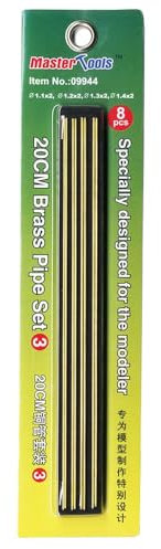 20 cm Copper Tubes Set of 3