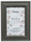 Hampton Frames, Cadre photo Paloma, 10x15 cm, gris, bois 30 mm | Finition vieillie chic, verre, à poser ou accrocher | Décoration élégante maison ou bureau