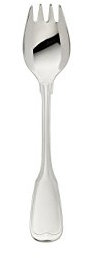 Robbe & Berking Alt-Faden Forchetta ostriche (Argento Sterling 925)
