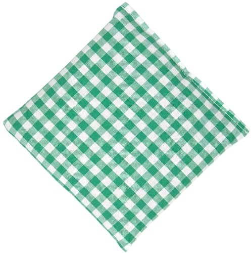Cojín de semillas 12x12cm verde y blanco | Saco térmico | Pequeña almohada térmica | Pepitas de uva