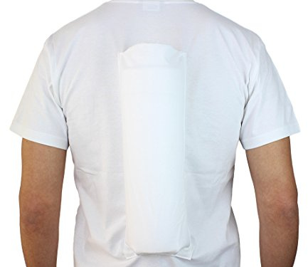 Comfort Anti-Schnarch-Shirt zur Verhinderung der Rückenlage im Schlaf. (Größe XXL / 56) im FlexPoint Set mit Schlaftipp ABC