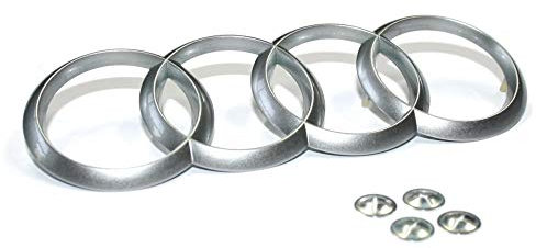 Audi 4H0103940A Motorabdeckung Original Schriftzug Emblem Logo *** Länge: 13 cm ***