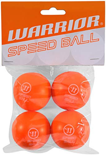 Warrior Mini Speed Hockey Ball 4er Pack