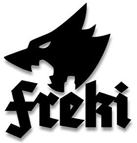 Freki Odin Wolf Aufkleber Wikinger Gott Odins Wölfe nordischen 10x9cm #A4487