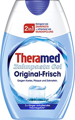 Theramed Zahncreme 2in1 Original, für antibakteriellen Rundumschutz, 1er Pack (1 x 75 ml)