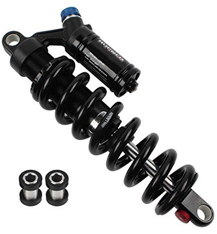 VPPV Mountainbike Hydraulisch Stoßdämpfer 190 mm / 200 mm / 210 mm / 220 mm MTB Bergab Einstellbar Fahrrad Frühling Radfahren Shock Dämpfer (Size : 190mm)