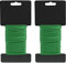 KINGLAKE 3.5mm Pflanzendraht Gartendraht Ummantelt - 16M Draht, Bindedraht Flexibler, Blumendraht mit Gummiert, Garten Pflanzen Draht Weich für Tomaten, Blumen, Weinreben- Grün (2 Stück 8M)