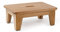 CONSDAN Tritthocker für Bett, USA angebaute Eiche, Holz-Tritthocker für Erwachsene, Holz-Tritthocker für Senioren, 16.5 cm hoher Betthocker, rutschfeste Matte, Massivholz, natürliche Farbe