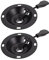 NUOBESTY 2pcs Office Chair Tilt Accessories Replacement Heavy Duty Seat Chair Swivel Base Plate Lift Lever Handle for Chair Furniture Bar Stool Ironware, Black, 25X13.5X13.5cm (V816C1076Q4)