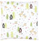 TupTam Kissenbezug Gemustert Bunte Kissenhüllen Dekokissen für Baby und Kinderzimmer, Farbe: Urwald, Größe: 50 x 50 cm