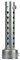 Dioche DB Killer 42mm, Silencieux D'échappement de Moto Pot D'échappement Universel pour Moto DB Killer Silencieux Chicane Insert Argent