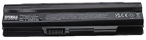 EXTENSILO Akku kompatibel mit Wortmann Terra Mobile BP-16G1-32/3200P, BTY-M6E Notebook (6000mAh, 11,1V, Li-Ion)