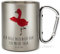 Mr. & Mrs. Panda Outdoor Tasse Flamingo Yoga - Geschenk, Baum, Yogapose, Becher Thermo Edelstahl, Edelstahlbecher Für Kaffee, Yoga-Übung, Aufregen,