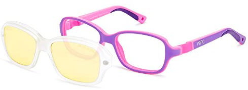 NANOVISTA Unisex Replay BB 3.0 Sonnenbrille, Bicolor Morado Mate/ROSA, 46