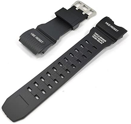 DAYHOM GWG-1000GB Fit for GWG-1000 GB wasserdichte Sport Silikongurt Watchband Ersatz Armband Uhrzubehör for Casio Fit for G-Schock Armband