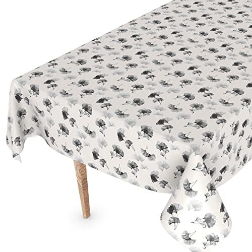Wachstuchtischdecke Wachstischdecke Tischdecke abwaschbar Gartentischdecke Wachstuch Eckig rund oval 90 x 130cm Schnittkante Mohnblumen SW