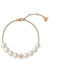 RADLEY Ladies Pearl Road 18ct Rose Gold Plated Jumping Dog Bracelet RYJ3322S