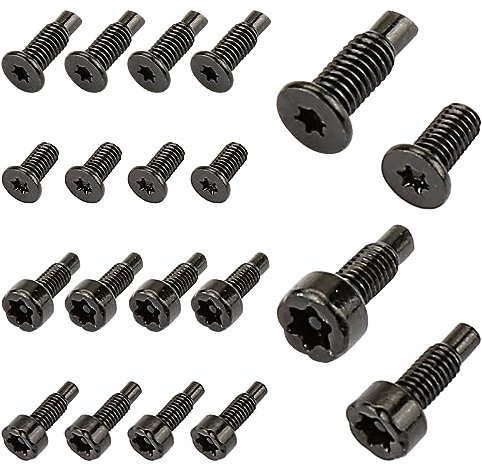 20Pcs Ring Doorbell Screws Replacement, GLADFRESIT T6 T15 Security Spare Screws with holes, Hardware Accessories Compatible with Video Doorbell 2 and Pro
