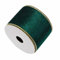 SHTGOI Samtband 10 Yards/Rolle 6.3cm Breit Samt Schleifenband Zierband Verpackungsband Geschenkband Schmuckband Dekoband zum Nähen Samtborte für DIY Schleife Stirnbänder Hochzeit Tischdeko Grün