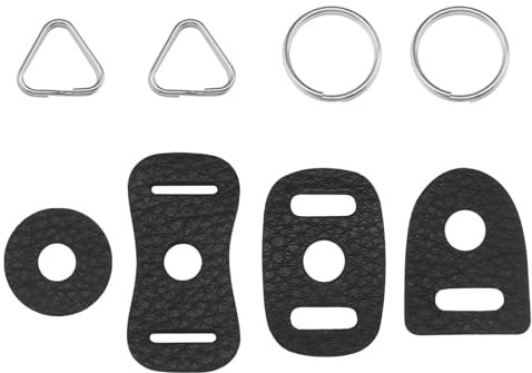 4er. Set Kameragurt Ösen Split Adapter Kameragurt dreieckige Splentringe kompatibel mit Spiegellosen Sony DSLR SLR-Entfernungsmesserkameras mit runder Öse