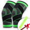 NAIKIR - Pack 2 Rodilleras Menisco y Ligamento - Rodilleras Trabajo, croosfit, gym - Rodilleras deportivas Ajustables (XL)