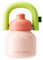 CHAKO LAB Water Bottle with Straw and Carry Handle | Wide Mouth Vacuum Insulated Stainless Steel Metal Bottles| Reusable, Leak-Proof & BPA Free | 1000ml Pink&Green