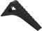 sourcing map 1 Pcs Door Stoppers for Bottom of Door, 0.83 inch Door Stops, Rubber Door Stopper Wedge, Window Stopper Door Gaps Sturdy Stackable, Black