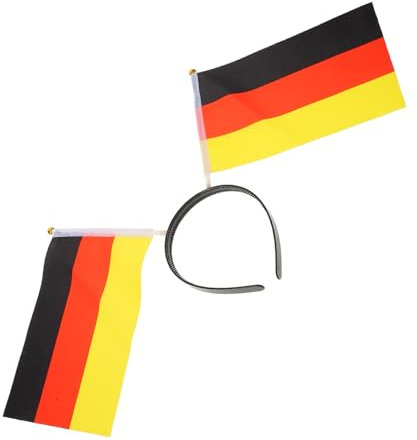 BESPORTBLE Deutschland Flagge Haarreif Stirnband Flagge Kopfschmuck Haarreifen Mit Deutschlandflagge Festival Haarband Party Zubehör Nationalflagge Stirnband