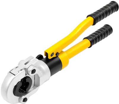 8T Ø16-32mm Verbundrohr Rohr TH Kontur Rohrpresszange, Profi Presszange Presswerkzeug, Crimp Rohrpresszange Hydraulische Rohr Pressbacken